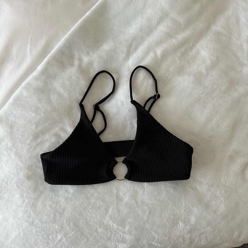 Princess Polly Black and Gold Bikini